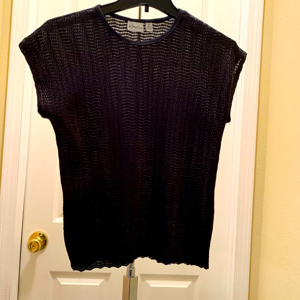 Kim black dress top size SP